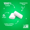 thumbnail image 4 of PUR Gum, Aspartame Free, Sugar Free & 100% Xylitol, Spearmint Chewing Gum, 9 Pieces, Pack of 12, 4 of 6