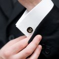 thumbnail image 1 of WHAMVOX 4Ud Accesorios De Y Negocios Cufflinks Con Hexagonal Para Puños Franceses, 1 of 2