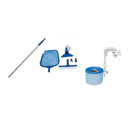 UPC 840023810909 product image for Intex Vacuum & Wall-Mounted Automatic Skimmer Swimming Pool Maintenance Kit | upcitemdb.com