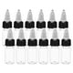 thumbnail image 1 of Uxcell 12Pcs 0.3oz/10ml Botellas Exprimibles, Botellas Dispensadoras Transparentes con Tapas de Rosca, Botella Plástica para Ketchup, Mostaza y Manualidades, 1 of 6