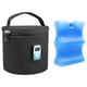 thumbnail image 5 of Bolsa enfriadora de leche con accesorios para bolsas de hielo Práctico con asa Bebé impermeable Negro Zulema Estuche enfriador de leche, 5 of 8