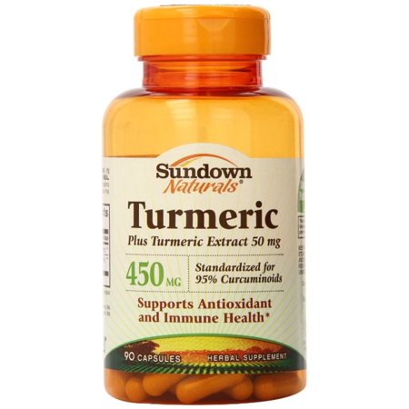 Sundown Naturals Turmeric 450 mg Capsules 90 ea