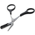 thumbnail image 4 of Nogis 1 Pcs Professional Precision Trimmer Eyebrow Shear Scissors Hair Remover with Eyebrow Comb and Non Slip Finger Grips for Men, 4 of 7