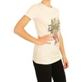 thumbnail image 5 of Elevenparis Womens Disaster Graphic T-Shirt, White, Medium, 5 of 6