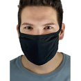 thumbnail image 3 of EcoNesxp Black 5-pack Unisex Reusable Cotton Face Masks, 3 of 3