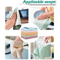 thumbnail image 5 of 10 Pack Fish Scale Streak Free Magic Glass Window Cleaning Cloth,Lint Free Dish Drying Polishing Towels, 5 of 5