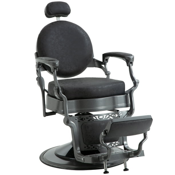 Salon Chair Hair Barber Chair Reclining Hair Cutting Chair Heavy Duty Hydraulic Pump Beauty 