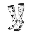 thumbnail image 2 of Balery Cute Cow And Milk Stains Fun Novelty Socks Men'S Women'S Crew Socks Funny Crazy Novelty Socks Quirky And Cool Socks, 2 of 9