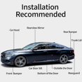 thumbnail image 4 of Motor Vehicle Parts Gloss Black Mouldings Trim Wraps For Car Styling Bumper Side Skirt Sticker Adhesive Tape Car Door Sill Trunk Edge Protection, 4 of 5