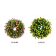 thumbnail image 1 of Artificial Plant Wreath Garland Hanging Ornament Colorful Summer Green Rattan Hoop Welcome Hanging Leaf Decor for Window Farmhouse Wedding Party Yellow 45, 1 of 7