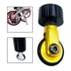 thumbnail image 3 of Patinete plegable Easy Wheel con tija de sillín de 33,9 mm, ideal para viajar, empujar y mucho más. Dorado, 3 of 9