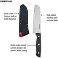 thumbnail image 4 of Farberware Edgekeeper Self-Sharpening Triple Riveted Santoku Knife Set, 4-Piece, Black, 4 of 6