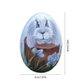 thumbnail image 3 of SIYTUAU Foam Easter Egg Decoration Set With Hand Painted Animal Patterns For Home Party Table Centerpiece Wreath Spring Holiday Decor, 3 of 6