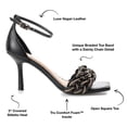 thumbnail image 6 of Journee Womens Mabella Open Toe Mid Stiletto Sandals, 6 of 9