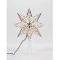 thumbnail image 1 of Holiday Time Christmas Tree Topper, Plated Liberty Star, 8", 1 of 3