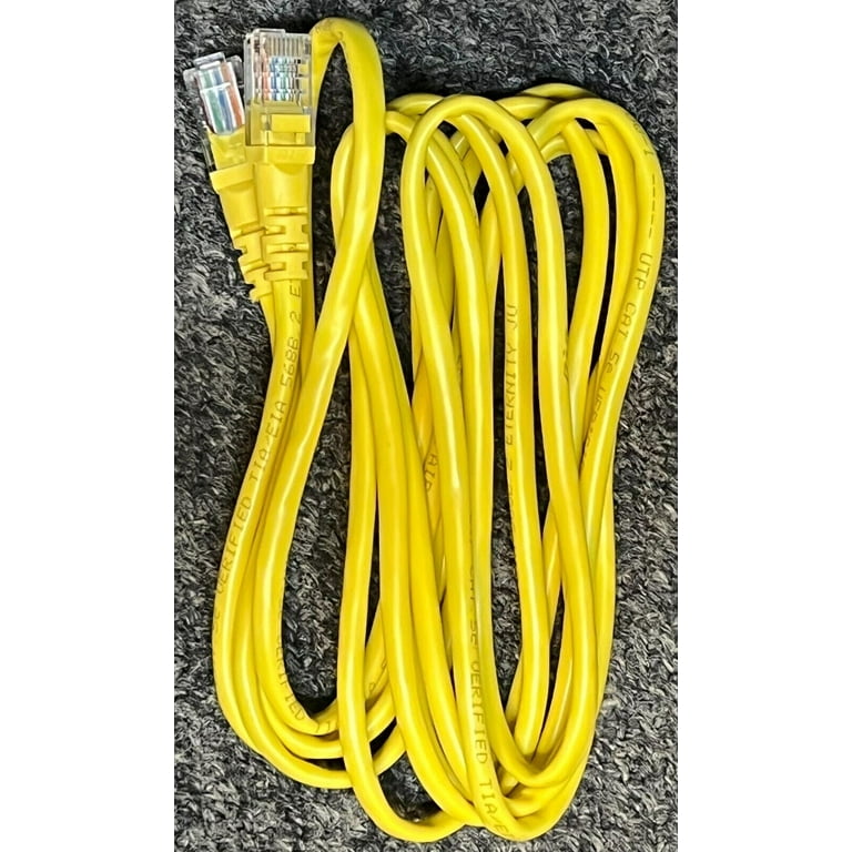 Ethernet Cable 10ft Cat5e RJ-45 connectors Verified TIA/EIA 568B.2