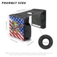 thumbnail image 7 of Uorisanigo ATV Tank Bag Motorcycles Front Fuel Tank Bag Hippie Frog American Flag ATV Gear Bags for Polaris Sportsman Scrambler TRX FourTrax Outlander, 7 of 7