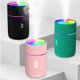 thumbnail image 3 of Moyic Humidificador de luz colorida para coche, alimentado por USB, 220ml, a prueba de fugas, generador de niebla, rociador, Aroma, oficina, Humidificadores Verde Moyic HA009751-04B, 3 of 6