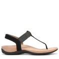 thumbnail image 3 of Sandalia Vionic Brea para Mujer en Cuero Nubuck Negro Talla 8 Ancha, 3 of 8