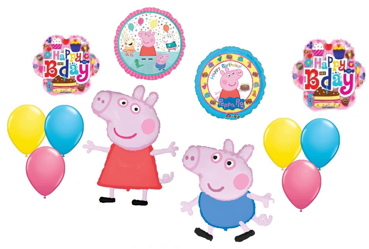 Peppa Pig Birthday Banner