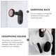 thumbnail image 3 of unbranded Colgador De Auriculares Negro Para Pared Rack De Almacenamiento Práctico Y Multiusos Para Hogar, 3 of 8