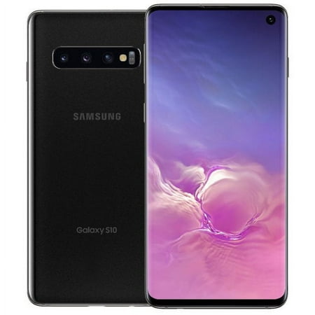 Restored SAMSUNG G973 Galaxy S10, 128 GB, Prism Black - Fully Unlocked - GSM and CDMA Compatible (Refurbished)