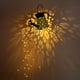 thumbnail image 1 of LED ducha luz solar cadena estrella impermeable patio proyector arte luz (A), 1 of 9