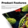 thumbnail image 2 of Frog Pillow Covers Set of 2 with Unique Patterns for Bed, Chair, and Throw Pillows - Available in 16x16, 18x18, and 20x20 Inchesfor Various Occasions, 2 of 6
