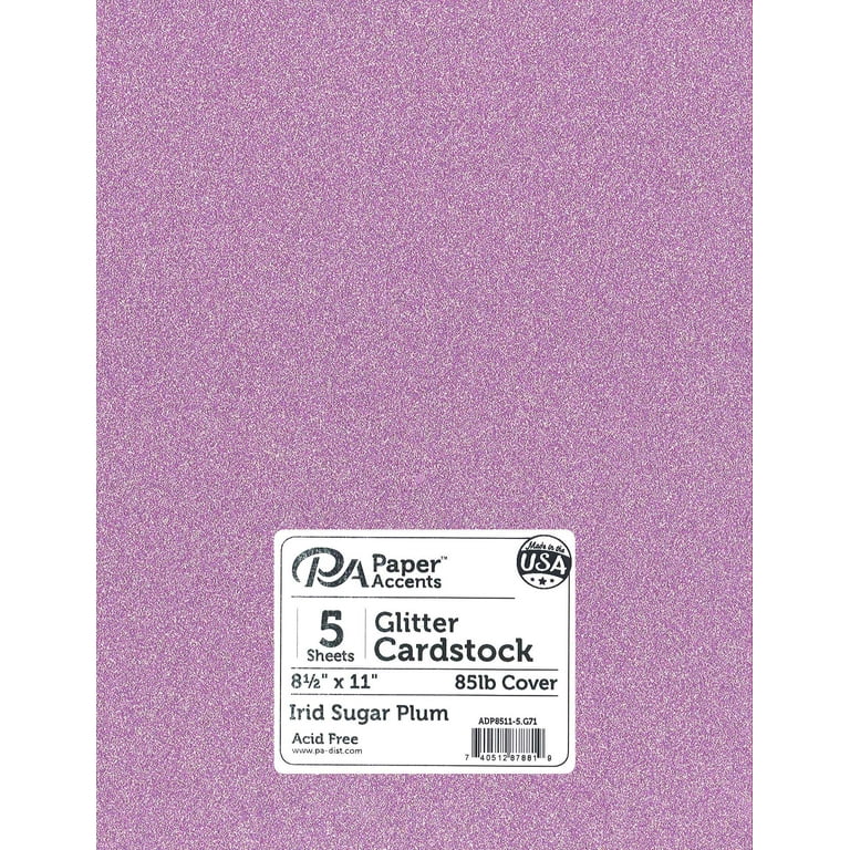 PA Paper Accents Parchment Cardstock 8.5 x 11 Pink, 65lb colored  cardstock paper for card making, scrapbooking, printing, quilling and  crafts, 25