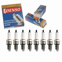 8 pc DENSO 4086 Standard U-Groove Spark Plugs for X22EPR-U9 Ignition Wire Secondary