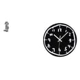 thumbnail image 1 of Figura de escritorio,Estatua de caballero,estatuilla,escultura,artesanía,decoración de escritorio,Arte coleccionable decorativo para la decoración del hogar y la oficina,Reloj de pared,Reloj, 1 of 8