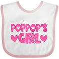 thumbnail image 3 of Inktastic Pop Pop's Girl Girls Baby Bib, 3 of 4