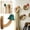 C, variant on Versatile Professional Household Hooks - Durable Leather, Heat Resistant - Lightweight Design - Ideal for Bedroom Use