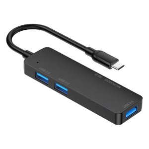 Weiweiguan 1pc USB Hub SD TF Reader Port Hub USB-C Transfer Device USB Data Hub