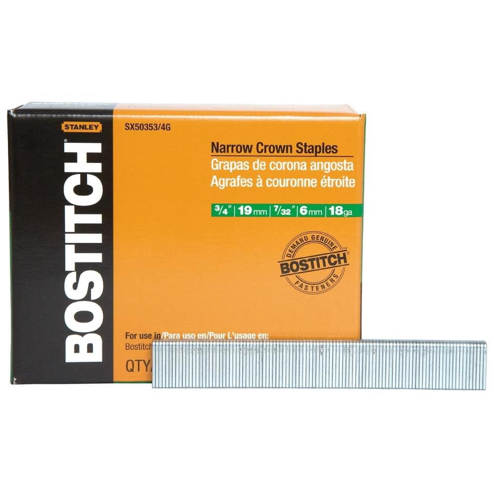 Bostitch SX50353/4G 3/4" Galvanized Staples 5,000 Count