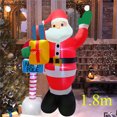 thumbnail image 1 of Christmas Inflatable Style Decoration Built-in LED Lights Inflatable Model Outdoor Ornament Xmas Party New Year Garden Decor, 1 of 5