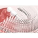 thumbnail image 4 of Cepillo de dientes en forma de U con diseño de dona y cabezal de silicona suave de grado alimenticio. Rosa 2-6 años, 4 of 9