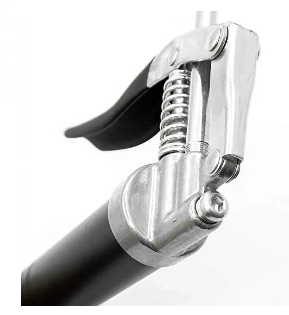LubriMatic 30-800 Heavy Duty Mini Grease Gun w/ Pipe and Hose, Black/Silver