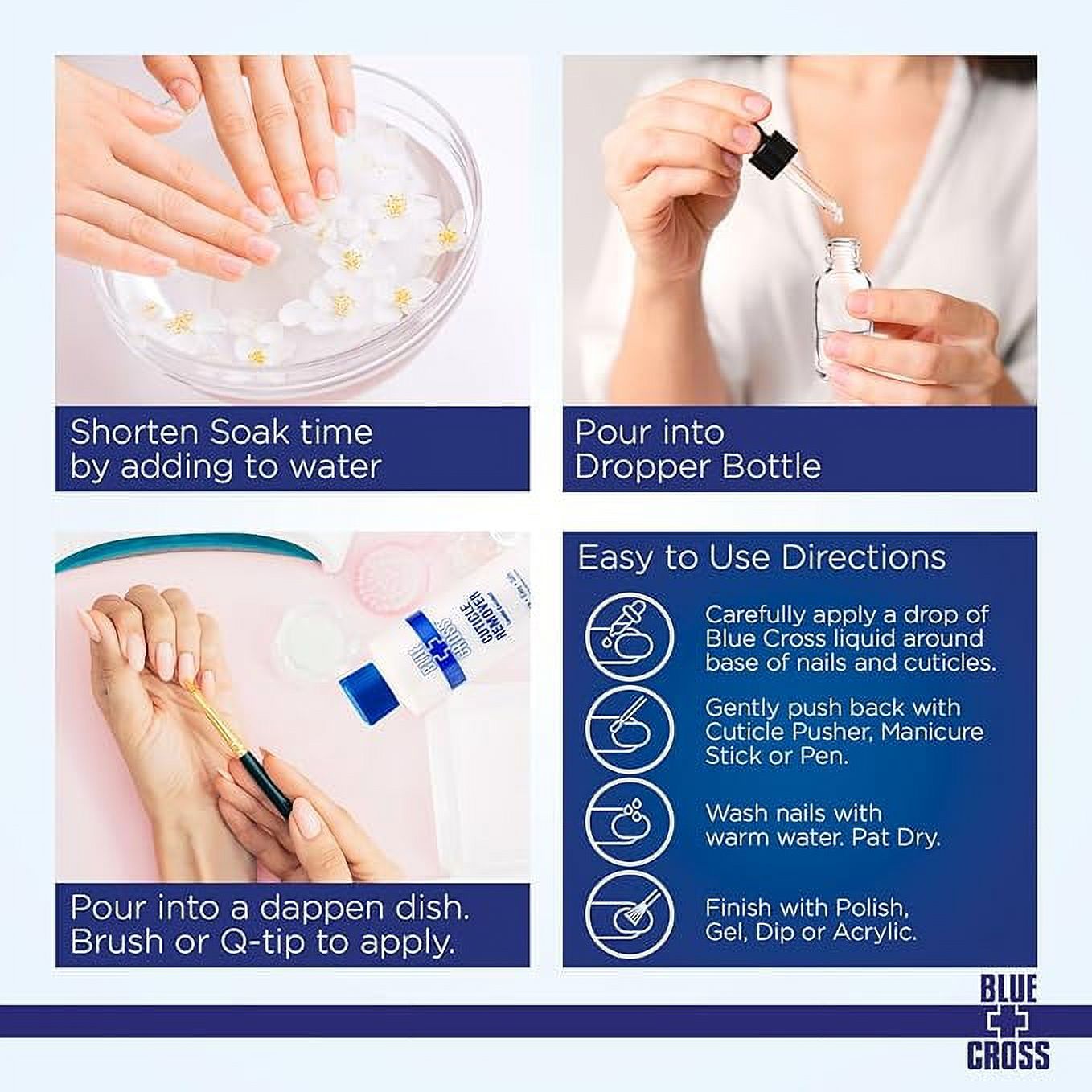 Blue Cross Professional Liquid Cuticle Remover, 6 oz photo 6