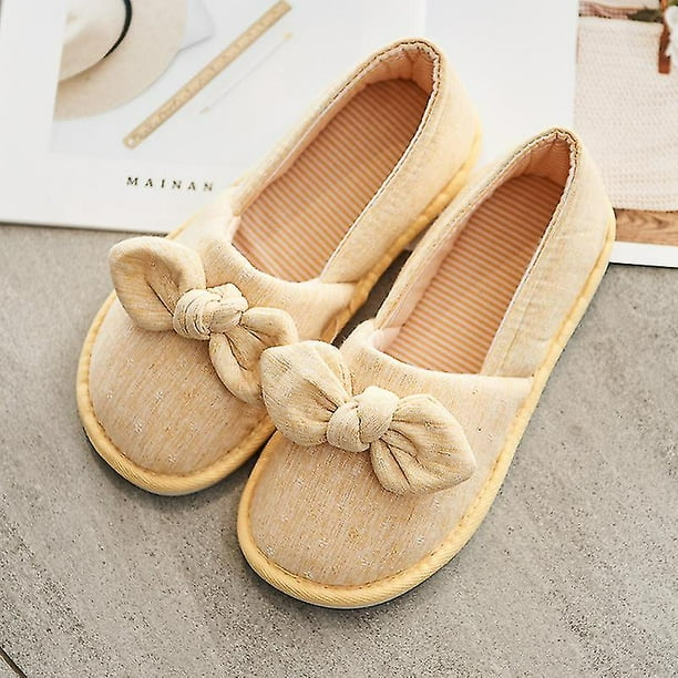 Ladies slippers with backs deals