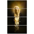 thumbnail image 2 of Fantasy Elephant on Black - Animal Canvas Wall Art, 2 of 3