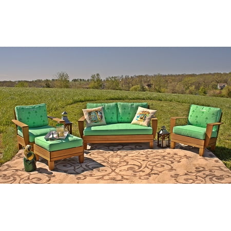 4pc Jimmy Buffet Margaritaville Patio Furniture Conversation Set 4pc Jimmy Buffet Margaritaville Patio Furniture Conversation Set With Reversible Cushions Green