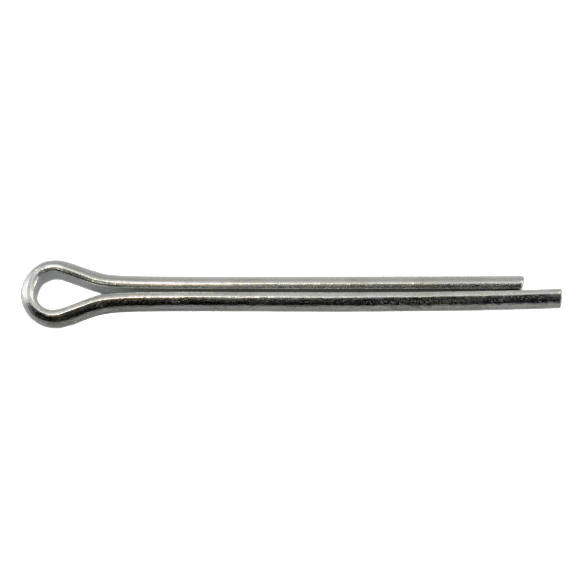 1/8X1-3/4 COTTER PIN EXTENDED PRONG STEEL ZINC PLATED 40 