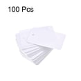 thumbnail image 3 of Uxcell Waterproof Eyelet Hole Plastic Shipping Tags,Outdoor Tags,30x50mm White 100pack, 3 of 5