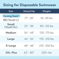 thumbnail image 4 of Pañales desechables para natación Swimmates 2XL unisex, 48 unidades, 4 of 6