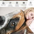 thumbnail image 3 of Qinduosi Boxer Dog Blanket for Kids Adults, Dog Animal Print Plush Blanket, Double Sided Lamb Wool Flannel Sherpa Throw Blanket (Throw, nches), 3 of 6