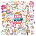 thumbnail image 3 of 35pcs-70pcs Cute Easter Stickers Bunny Stickers Colorful Eggs for Laptops Suitcase Phone, 3 of 9