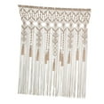 thumbnail image 1 of Cortina de macramé para puerta, manualidades, decoración del hogar, decoración de pared, borlas, estilo bohemio Tipo B, 1 of 9
