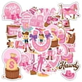 thumbnail image 3 of 35pcs-50pcs Western Stationery Stickers Cowboy Kids Stickers Pink Children Stickers for Laptops Suitcases Notebooks, 3 of 9