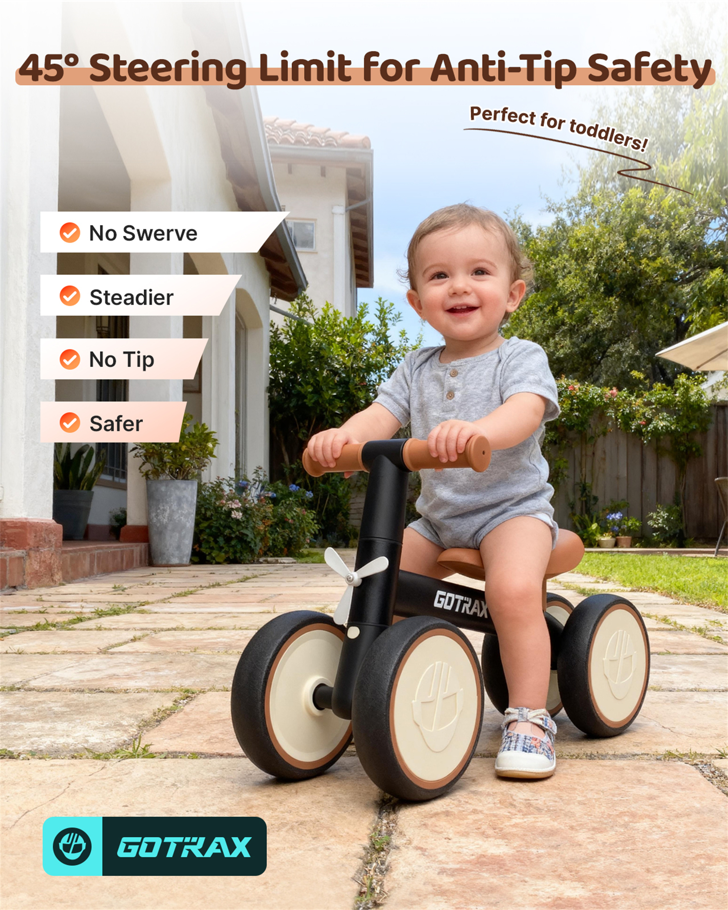 Gotrax BA1 Baby Balance Bike for Toddlers Ages 1-3 photo 6